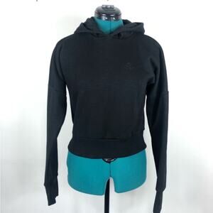 Beast mode black crop hoodie sweatshirt